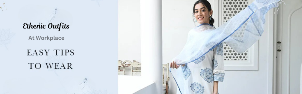 ethnic office outfit